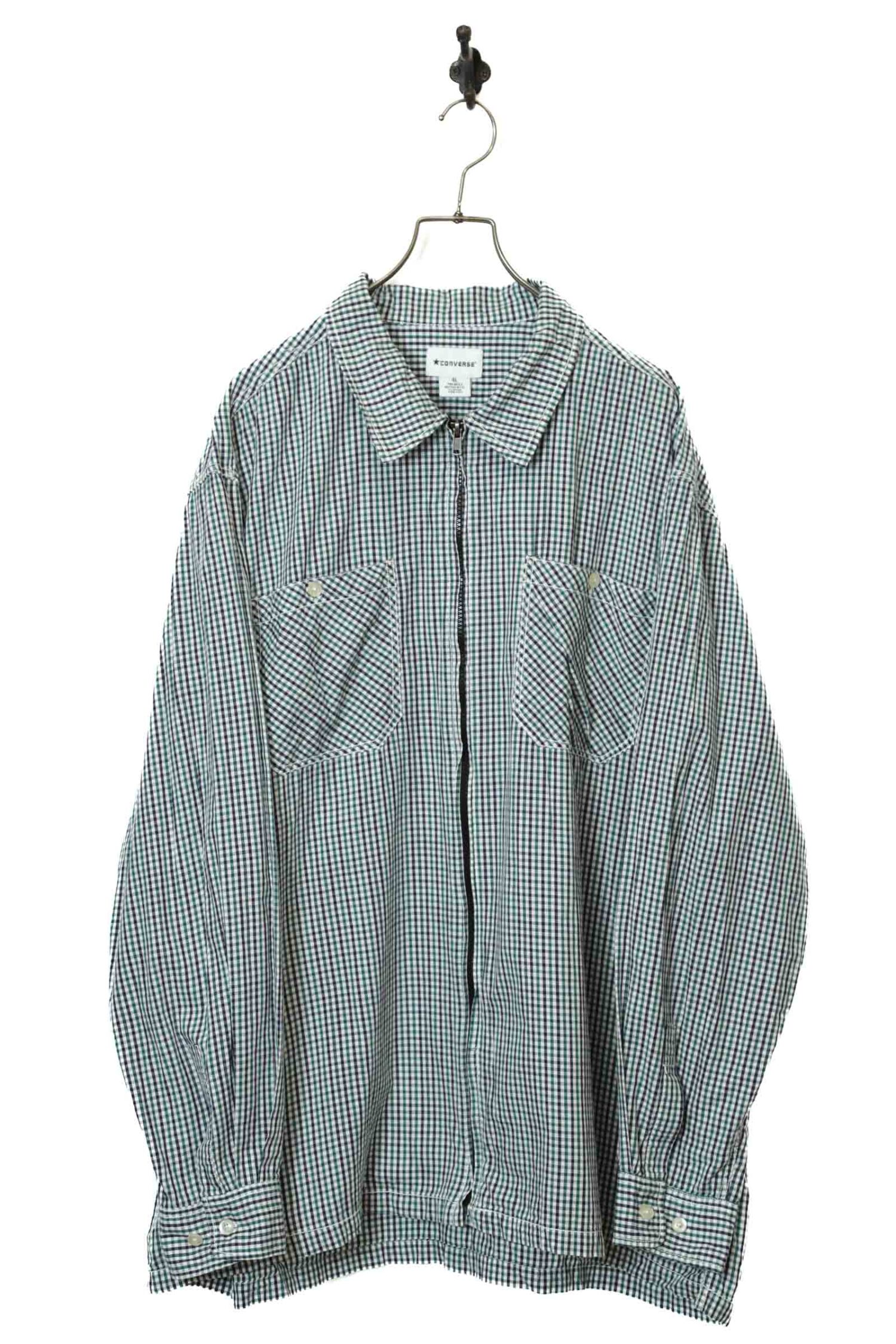 USED CONVERSE CHECK SHIRT/XXL