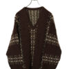 VINTAGE V-NECK NITTED SWEATER/XL