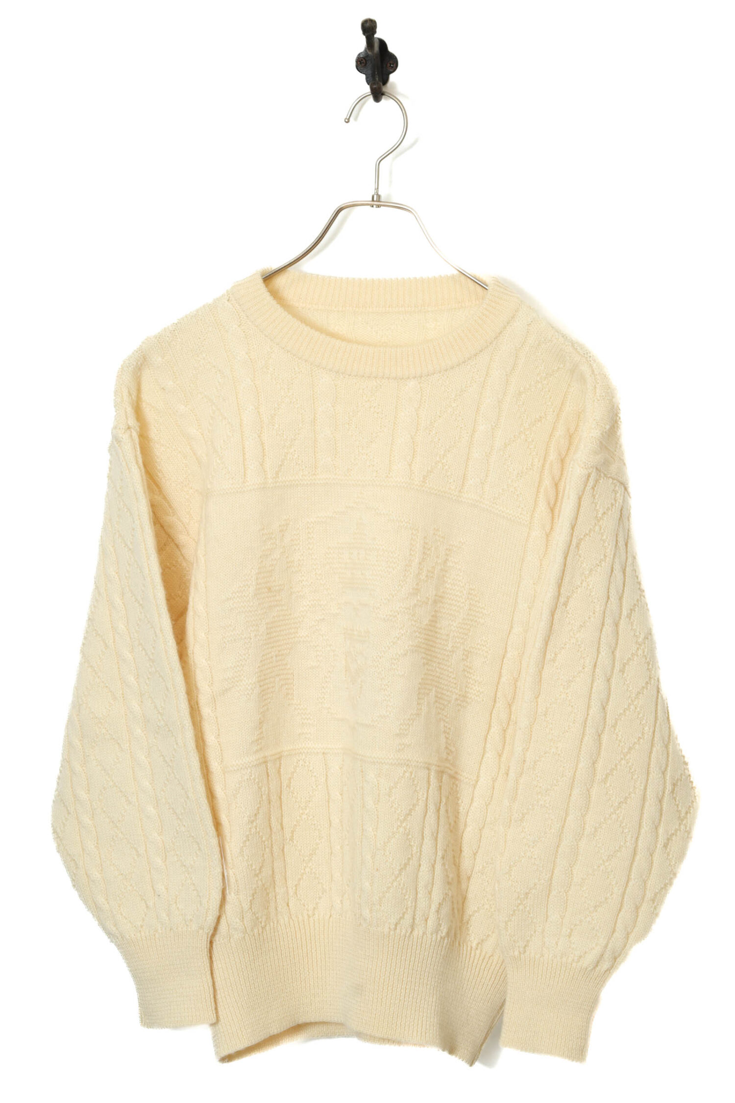 VINTAGE KNITTED SWEATER/XL