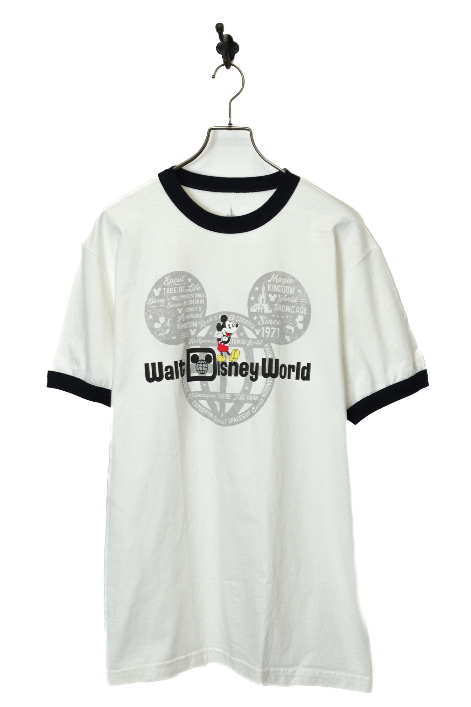 USED DISNEY WORLD PRINTED T-SHIRT/L