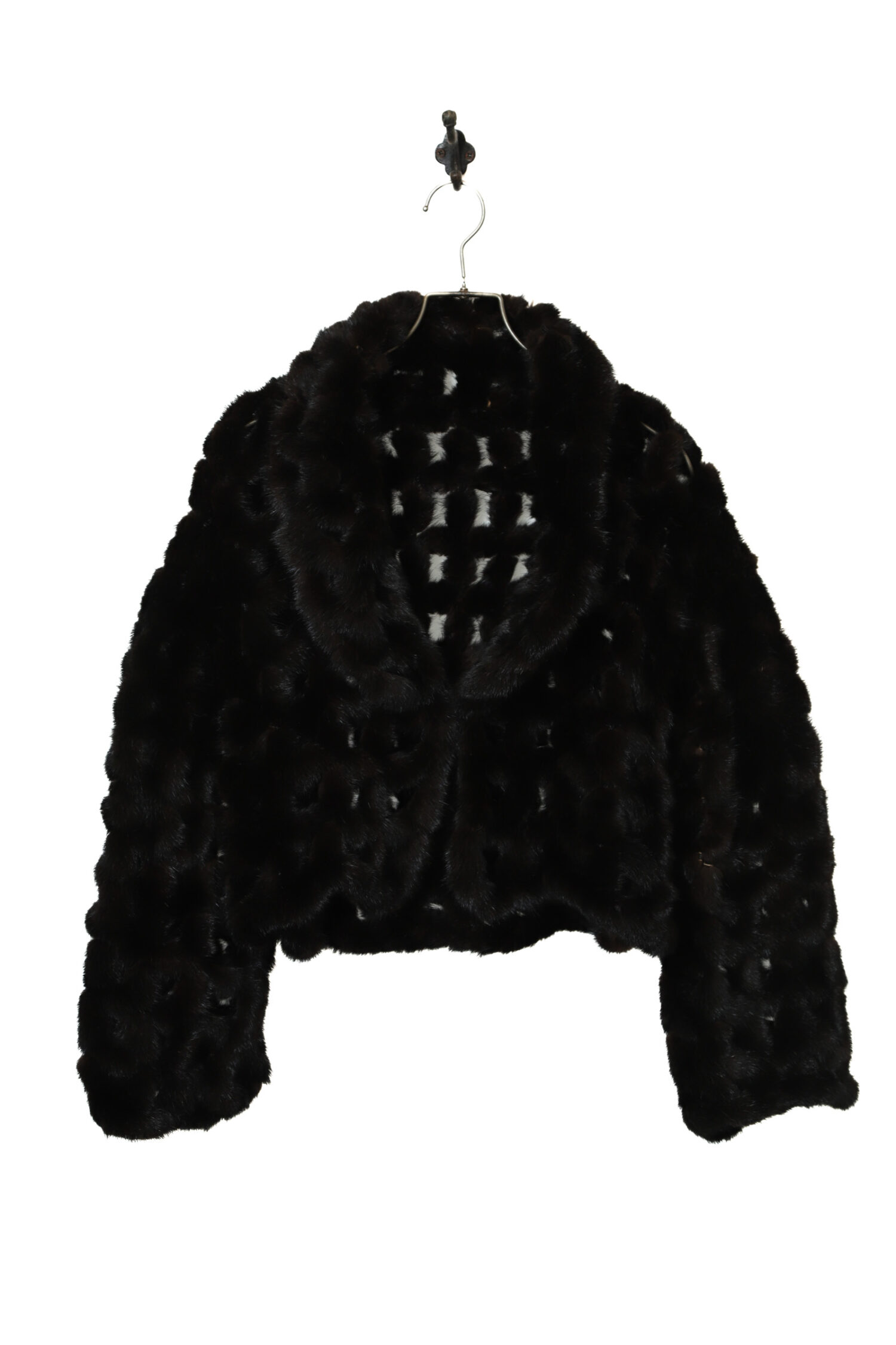 VINTAGE FUR JACKET/M