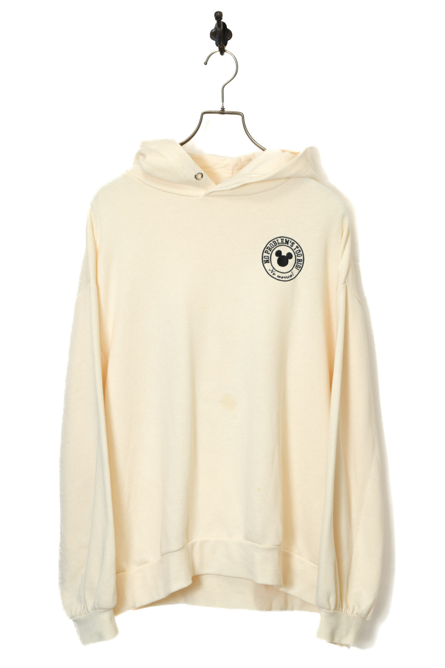 VINTAGE DISNEY PRINTED SWEAT PARKA/XL