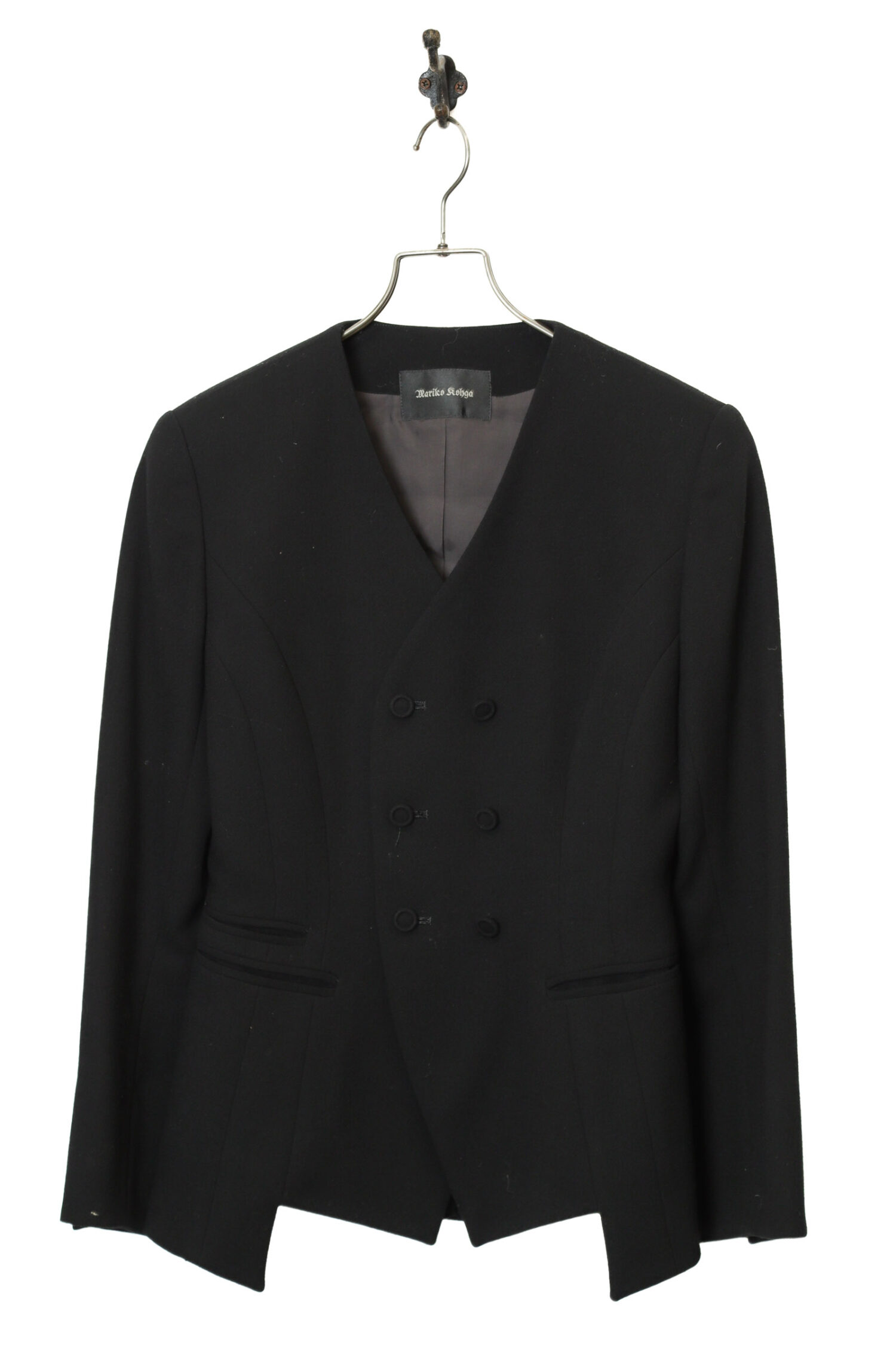 USED NO COLLAR SHORT JACKET/M