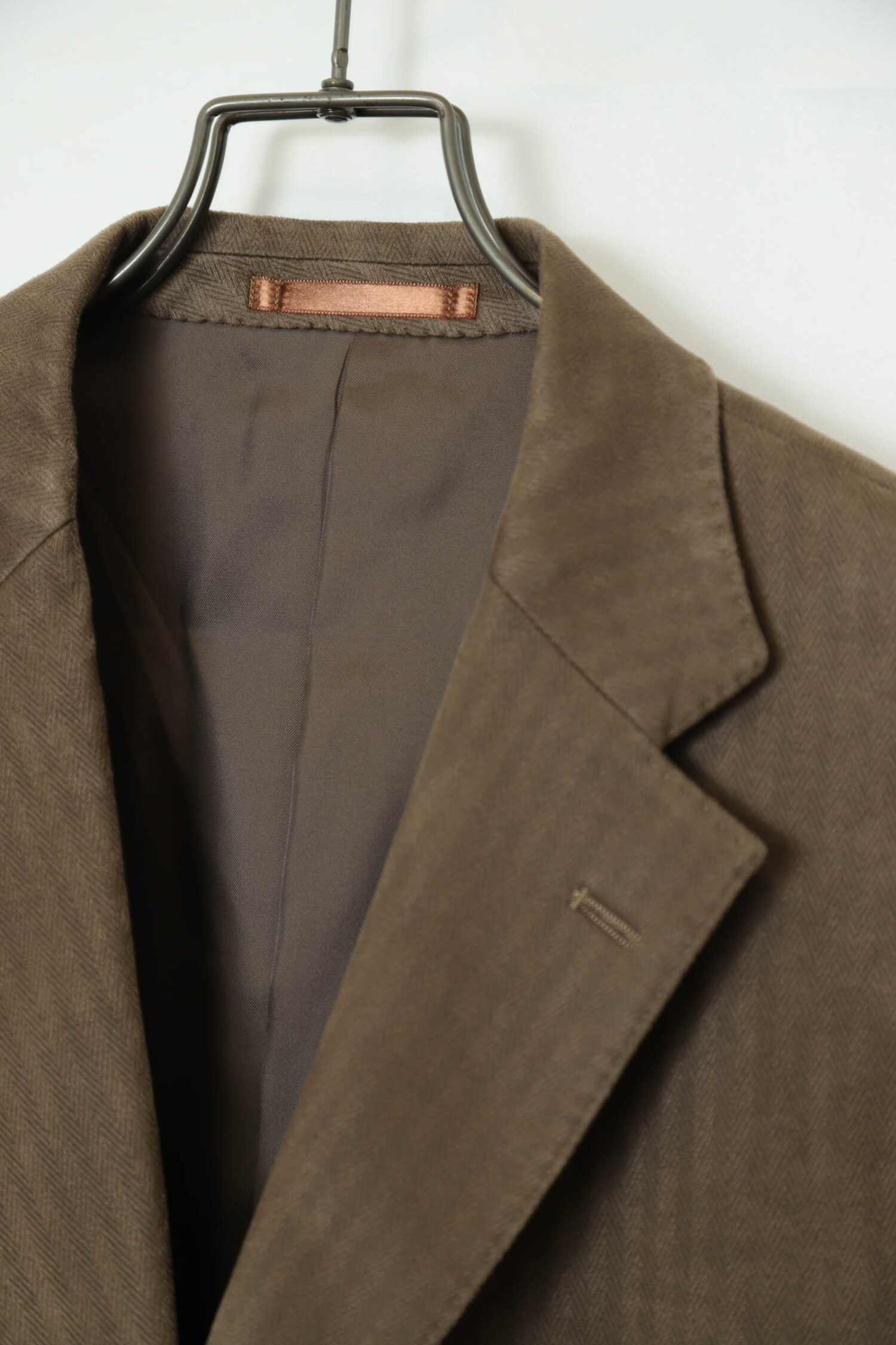 Alternative view of VINTAGE HERRING BONE TAILORED JACKET/L