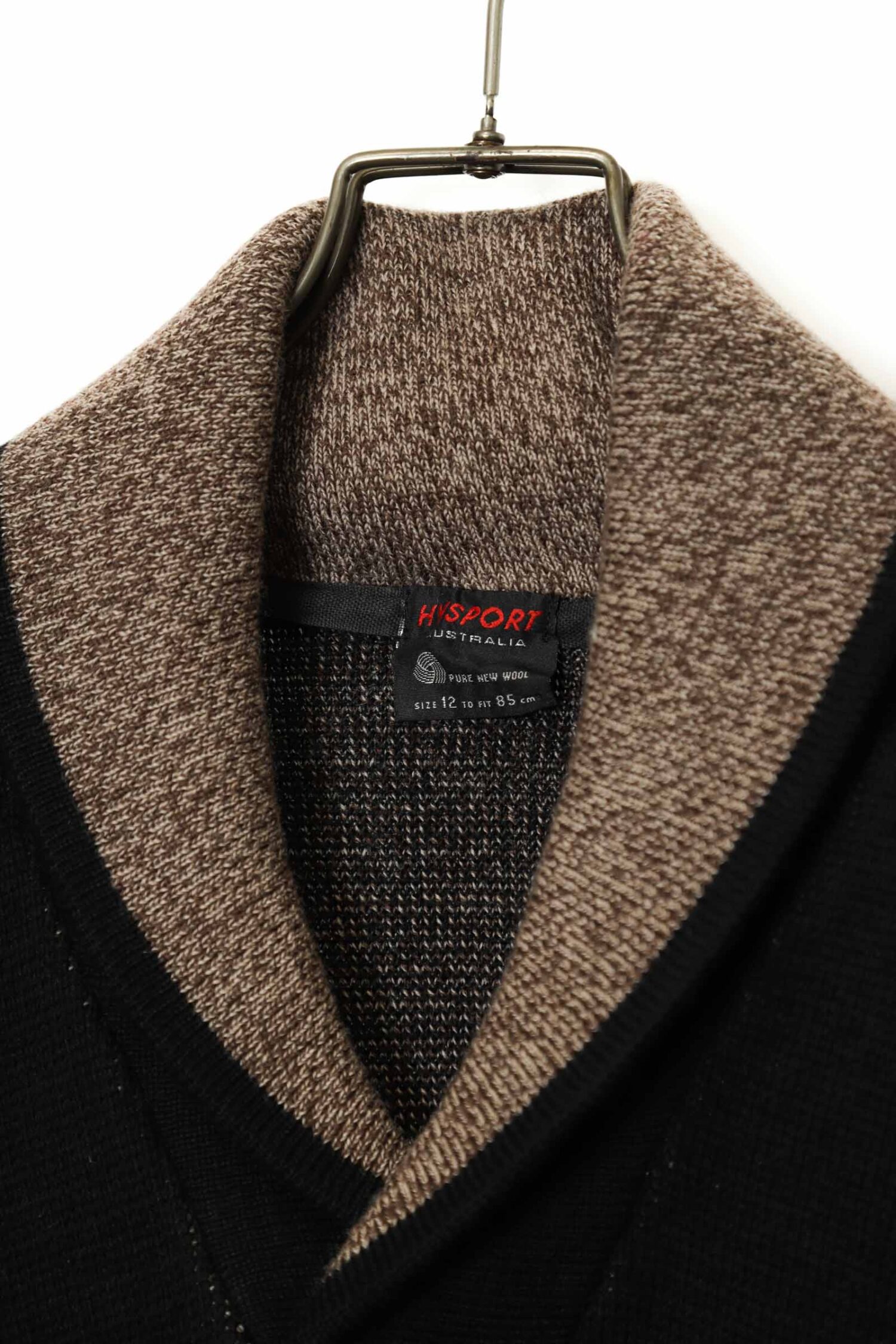 Alternative view of VINTAGE KNITED PILL-OVER SWEATER/MADE IN AUSTRALIA/L