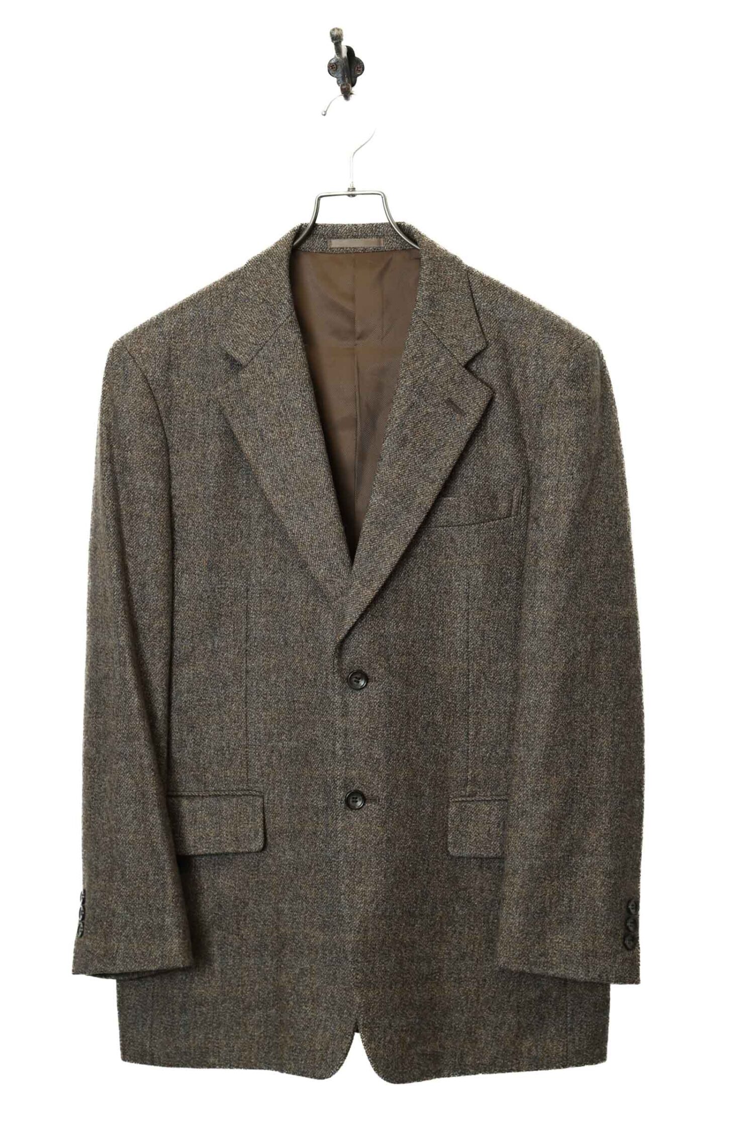 VINTAGE WOOL TAILORED JACKET/L