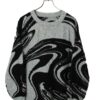 VINTAGE PATTERN KNITTED SWEATER/XL