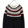 VINTAGE PATTERN KNITED SWEATER/M