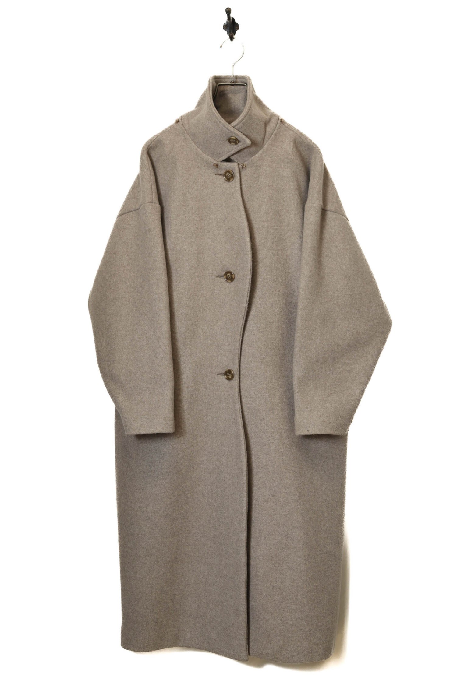 VINTAGE STAND COLLAR COAT/XL