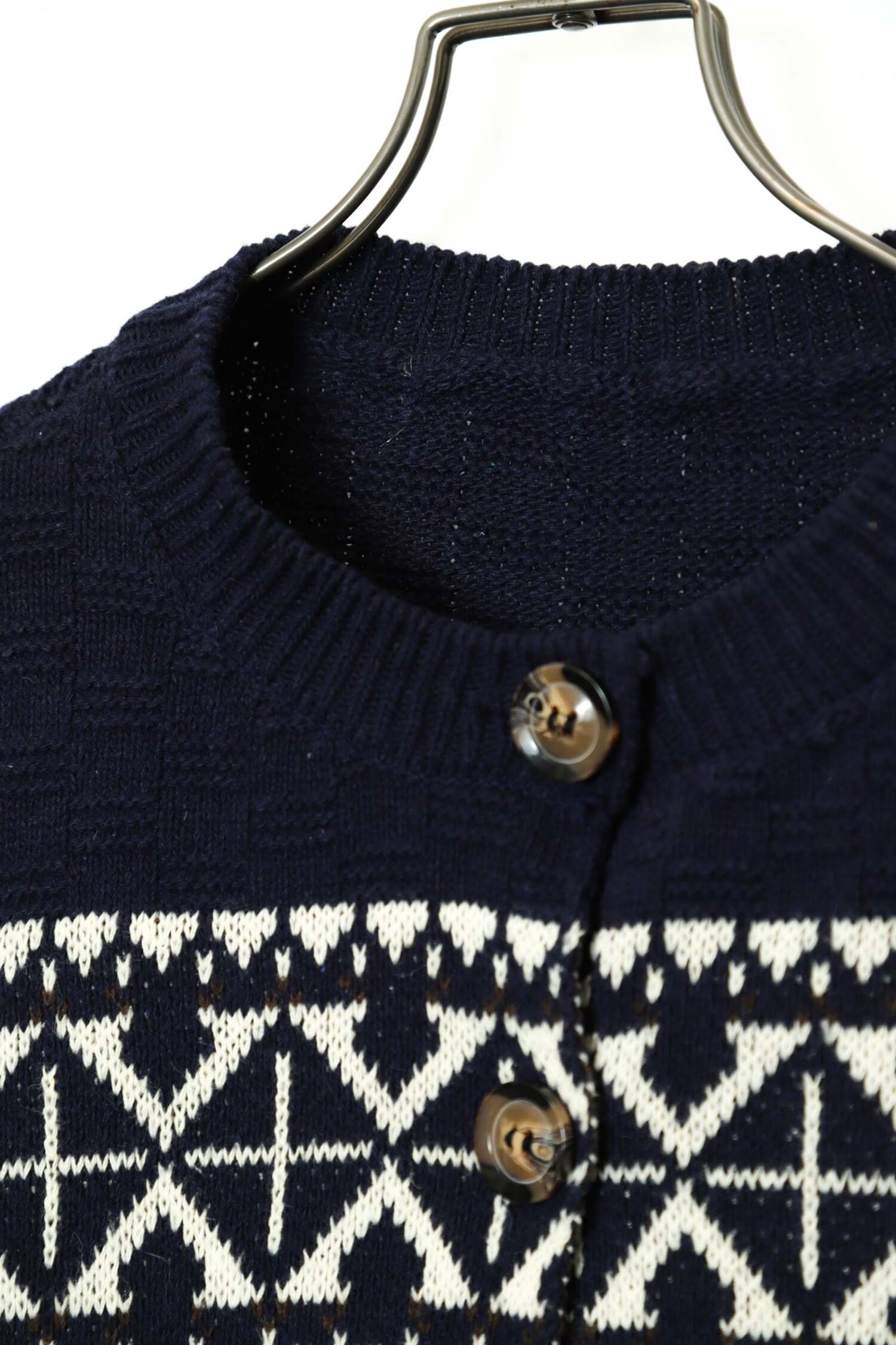 Alternative view of VINTAGE KNITED CARDIGAN/L