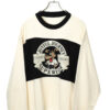 VINTAGE EMBROIDERY KNITED SWEATER/XL