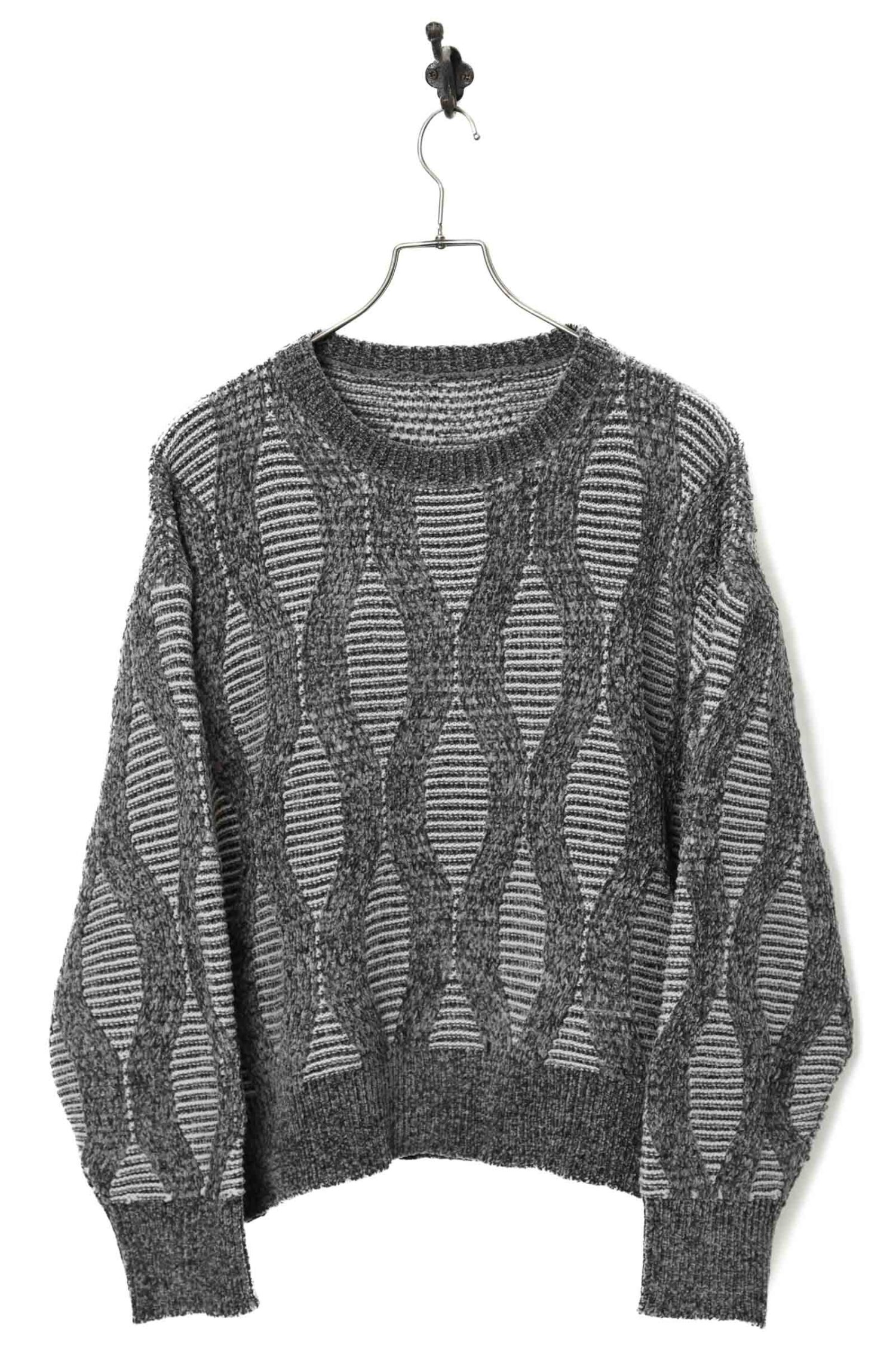 VINTAGE KNITED SWEATER/L