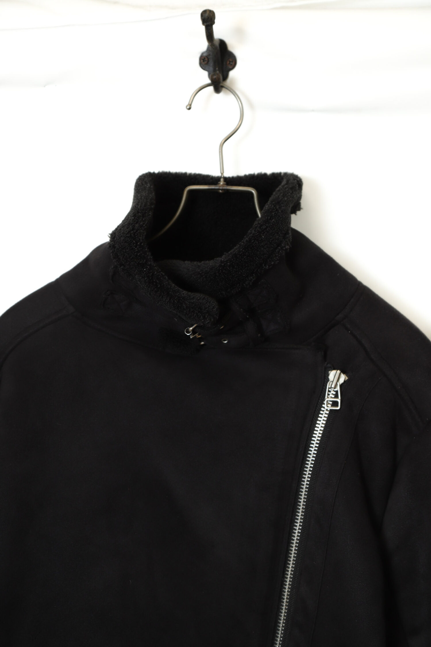 Alternative view of VINTAGE FAKE MOUTON BOA JACKET/M