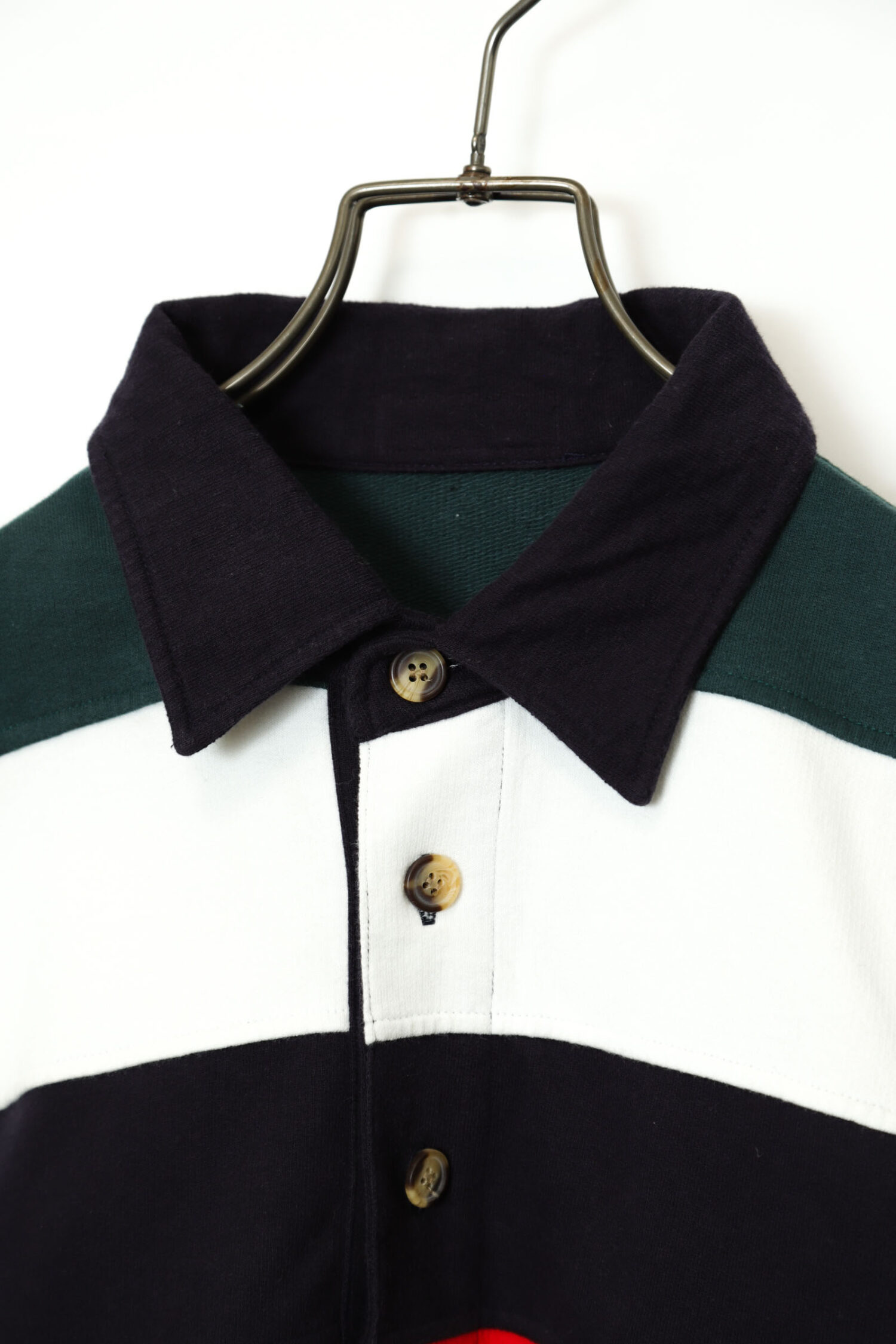 Alternative view of VINTAGE BORDER POLO-SWEAT SHIRT/XL