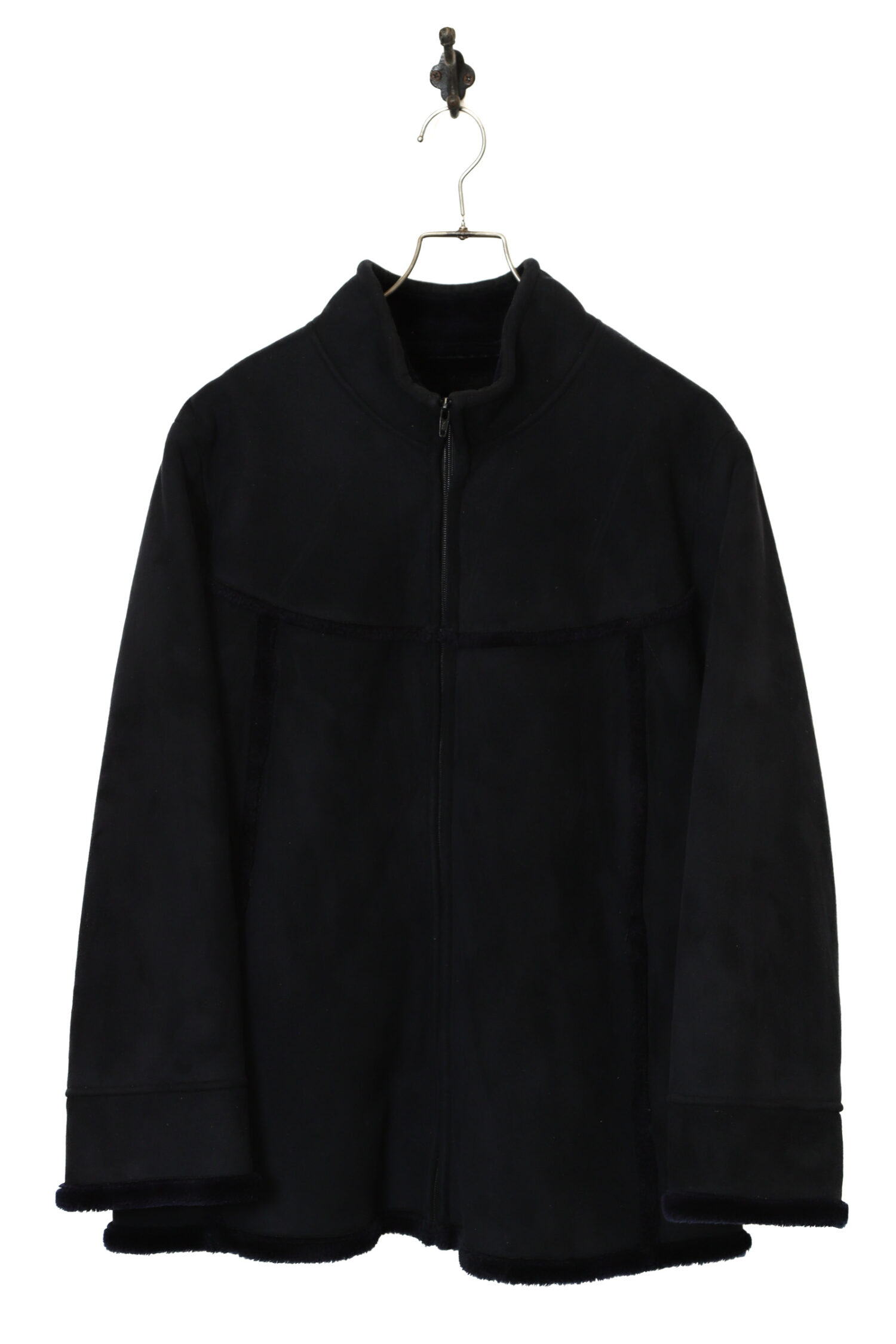 VINTAGE FAKE MOUTON BOA JACKET/L