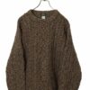 VINTAGE CABLE KNIT SWEATER/L