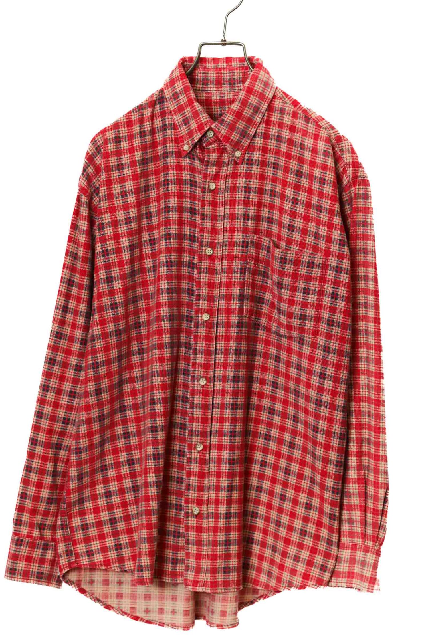 VINTAGE CHECK SHIRT/L