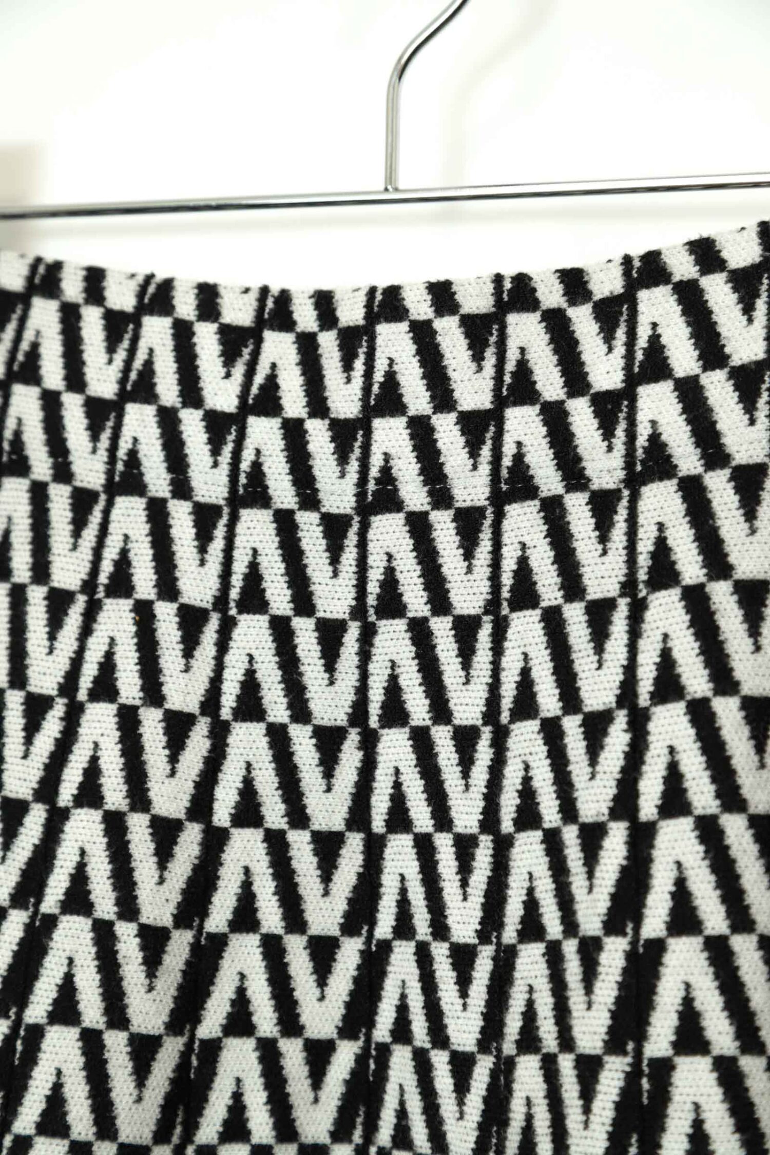 Alternative view of VINTAGE KNITED SKIRT/W62-70