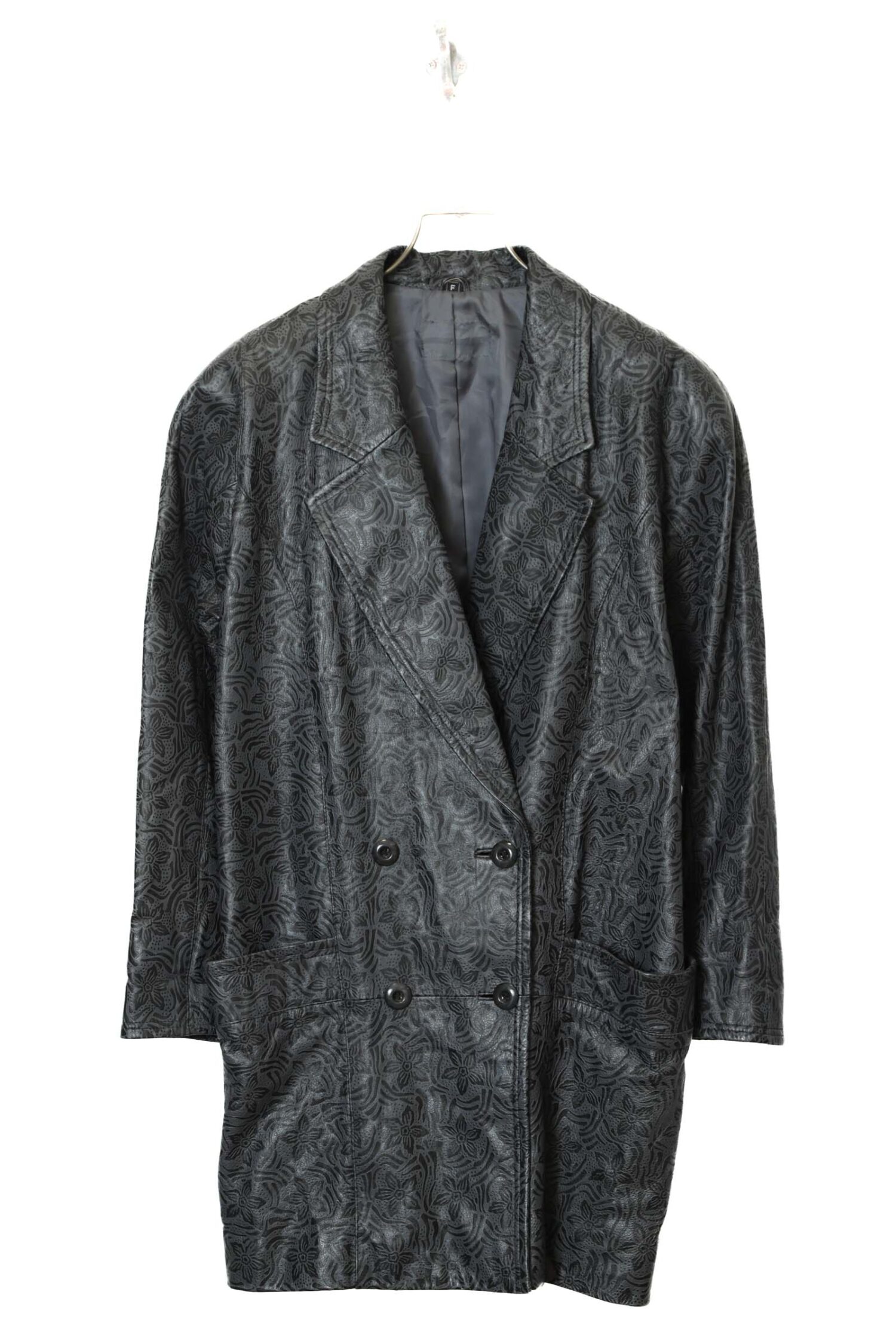 USED CRISTIANO DI THIENE LEATHER JACKET/MADE IN ITALY/XL | 古着屋