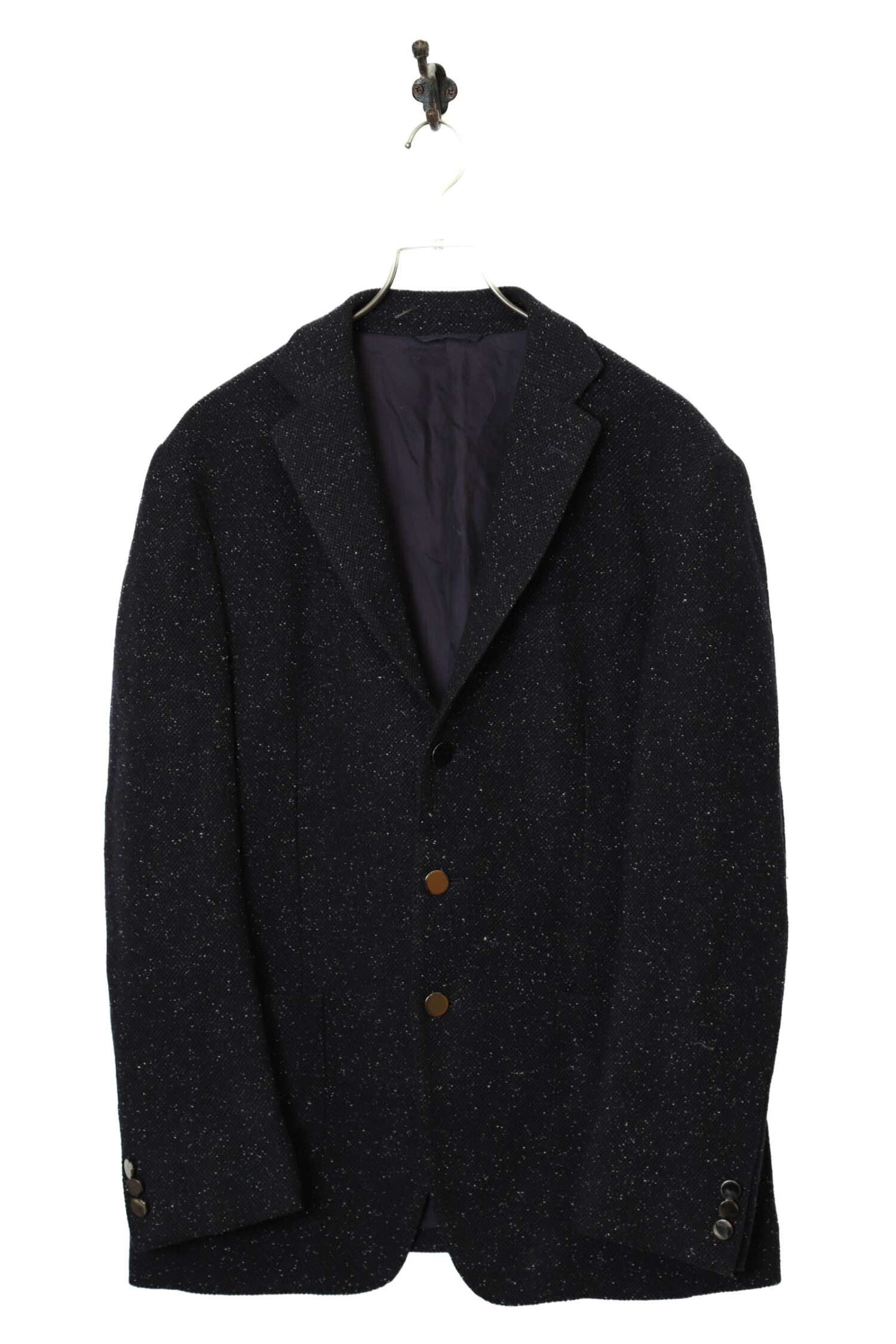 VINTAGE KNITED TAILORED JACKET/M