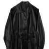 VINTAGE FAKE LEATHER JACKET/XL