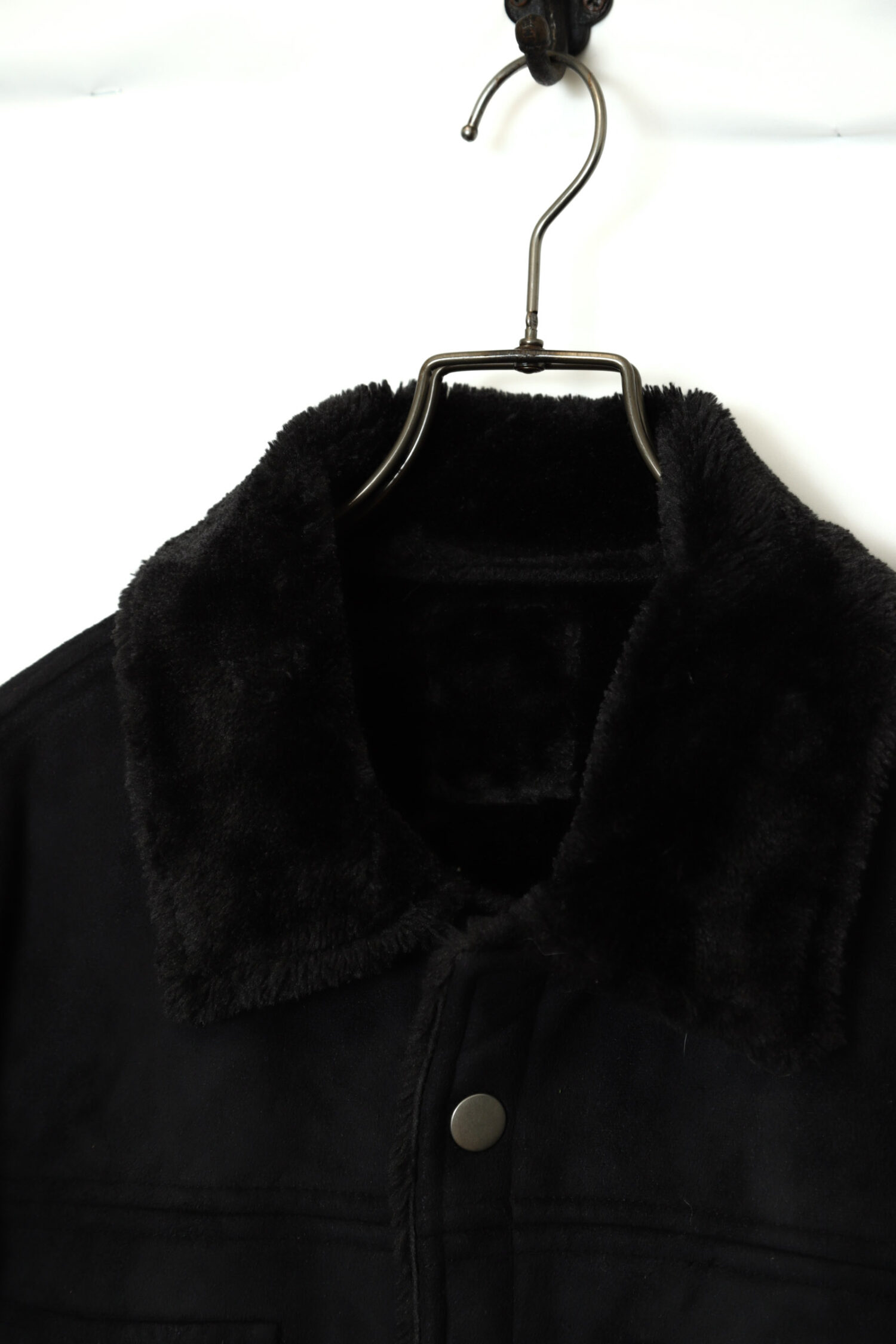 Alternative view of VINTAGE FAKE MOUTON JACKET/L