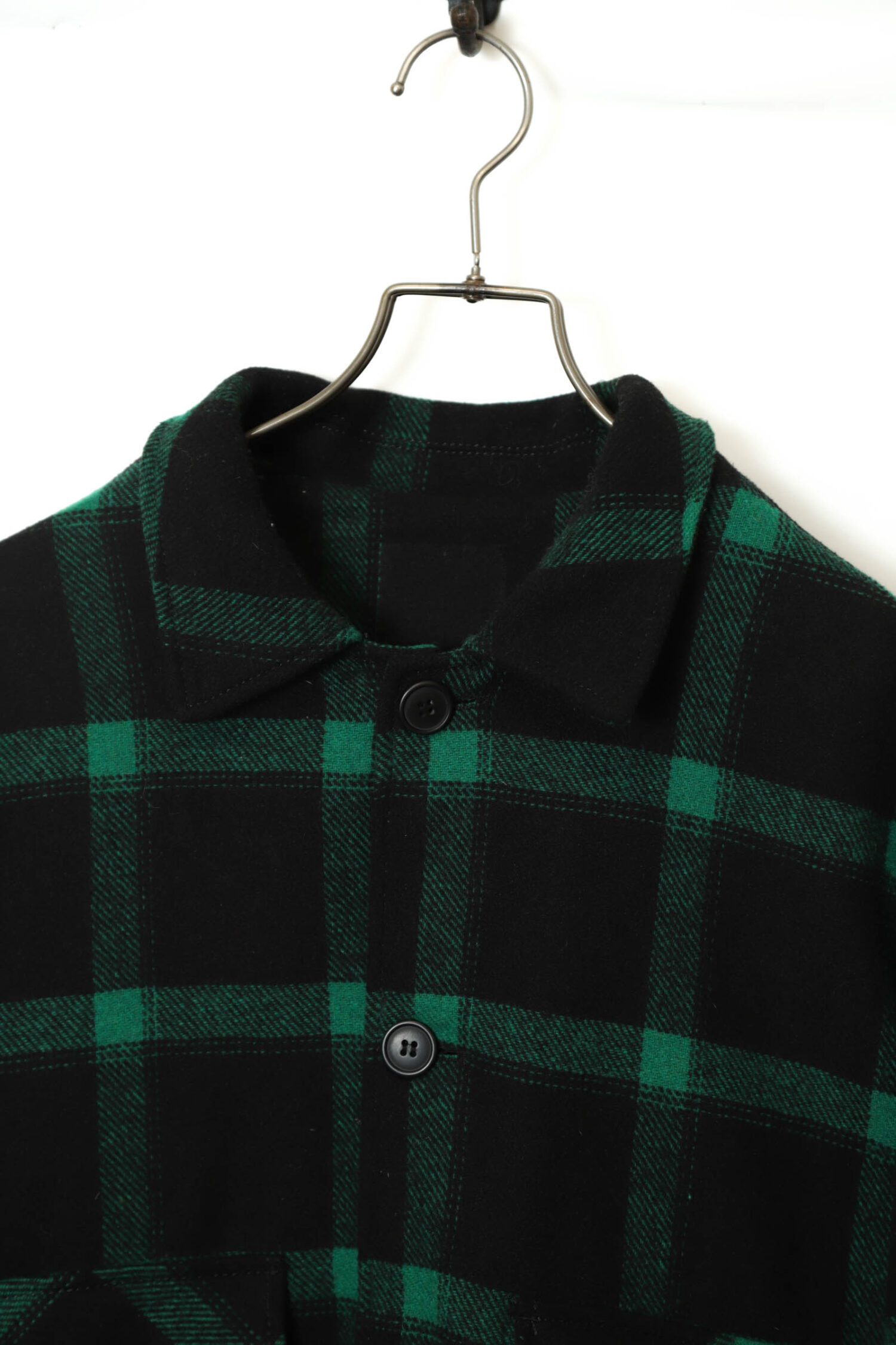 Alternative view of VINTAGE WOOLY CHECK PATTERN CPO JACKET/XL