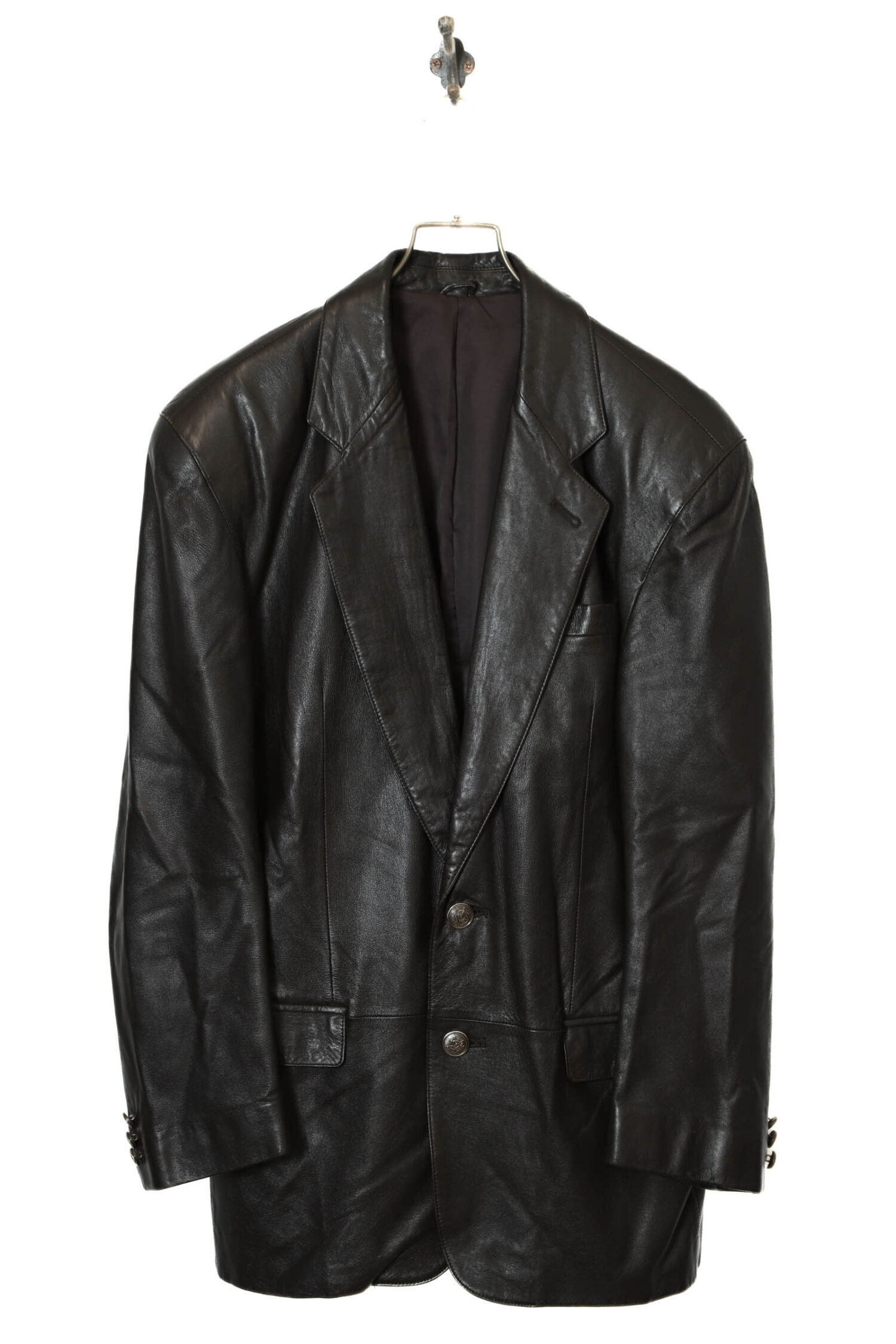 VINTAGE SHEEP LEATHER JACKET/L