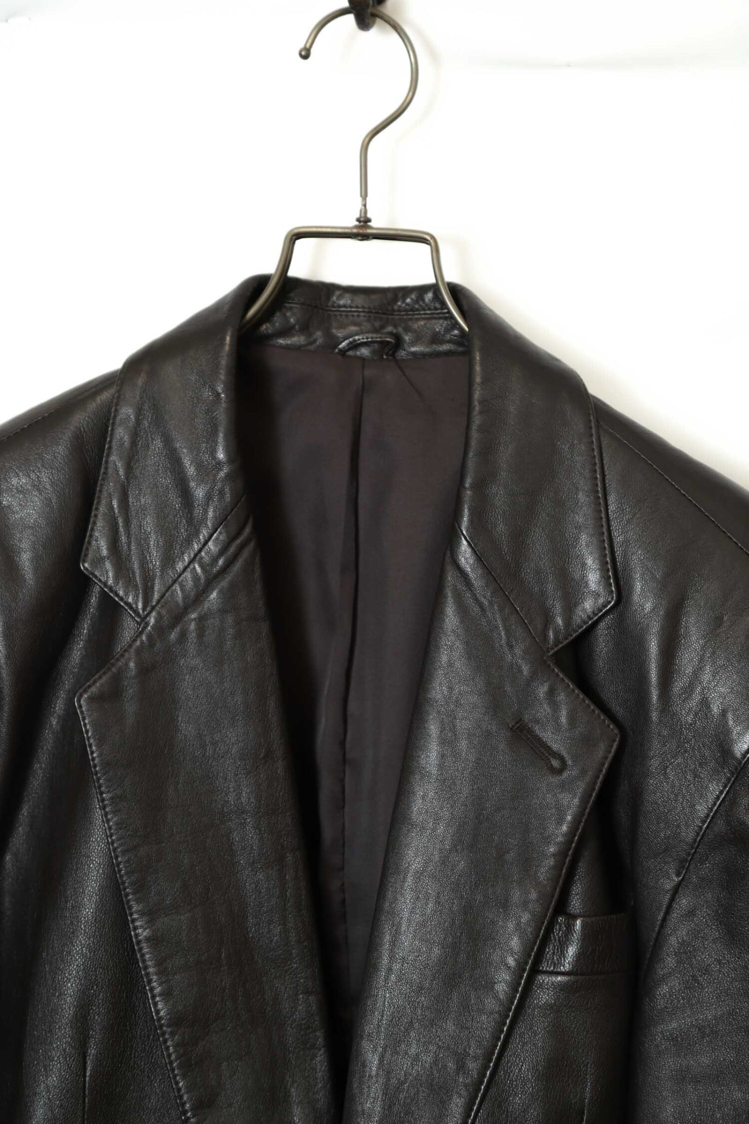 Alternative view of VINTAGE SHEEP LEATHER JACKET/L