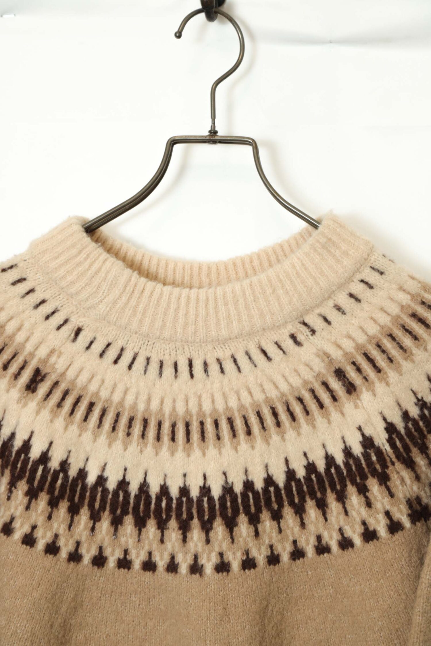 Alternative view of VINTAGE KNITTED SWEATER/L