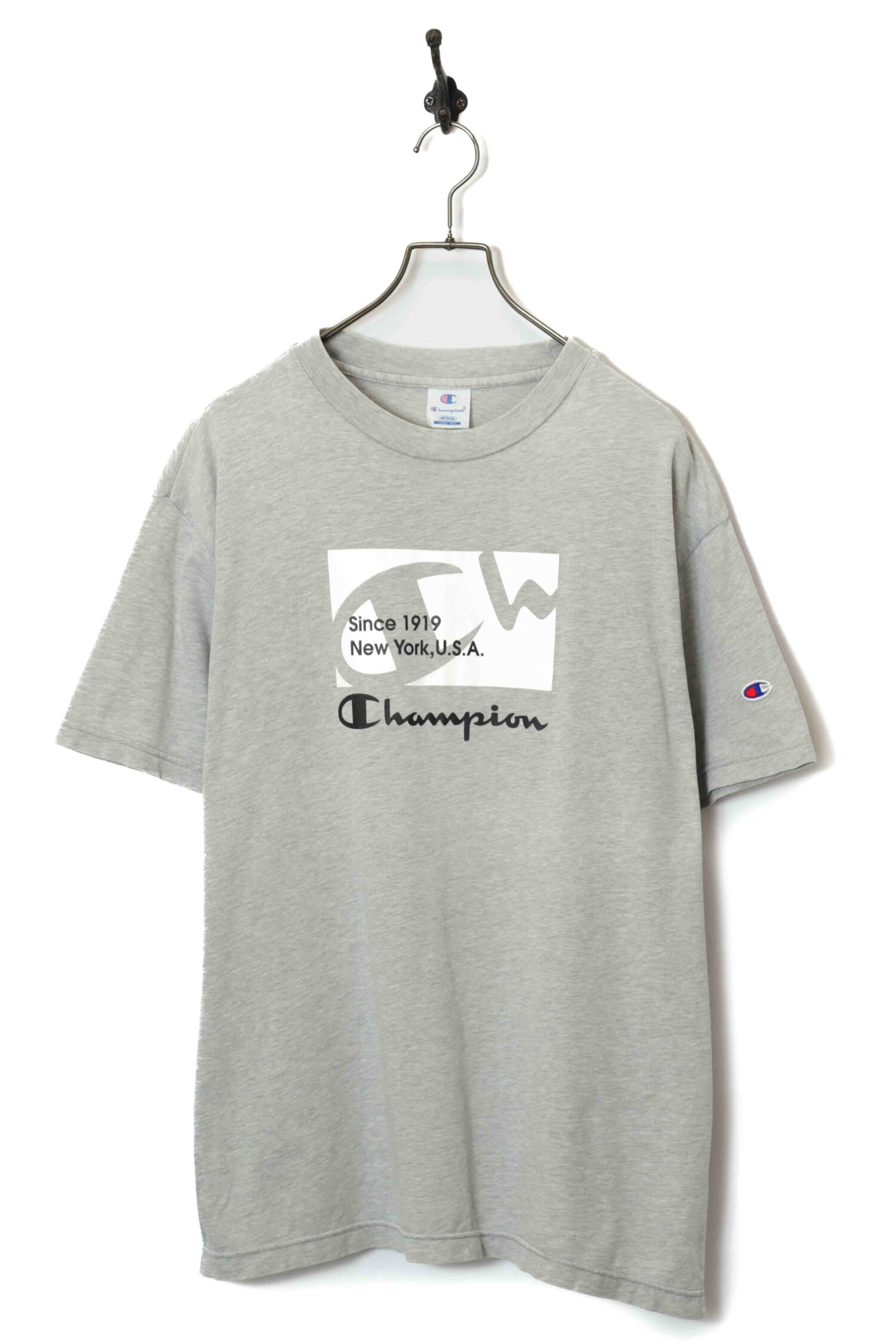 USED CHAMPION PRINTED T-SHIRT/M