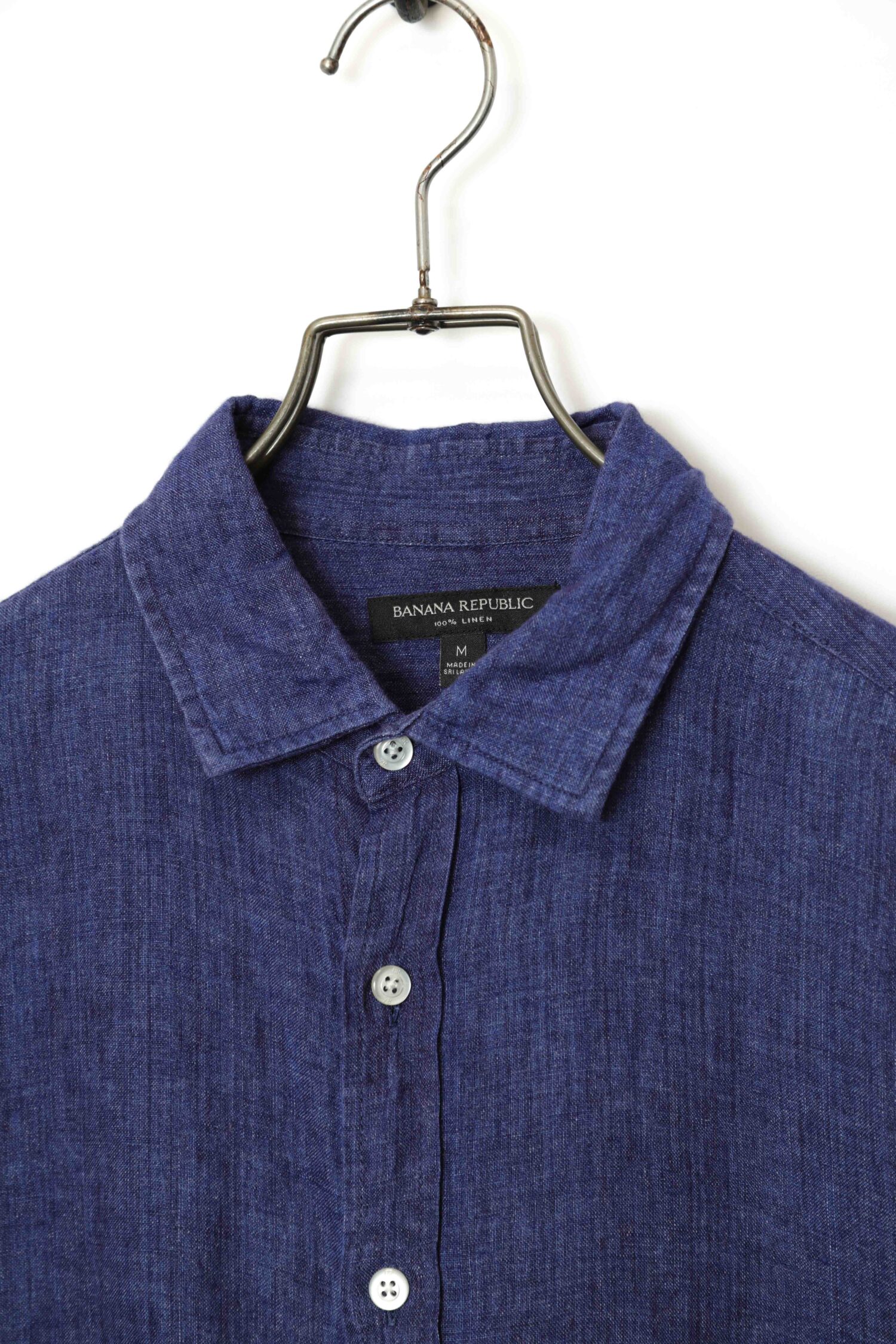 Alternative view of USED BANANA REPUBLIC LINEN SHIRT/M