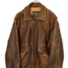 VINTAGE SHEEP LEATHER FLIGHT JACKET/XL