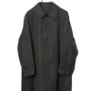 USED BURBERRY CONVERTIBLE COLLAR COAT/L