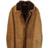 VINTAGE SHEEP LEATHER MOUTON JACKET/L