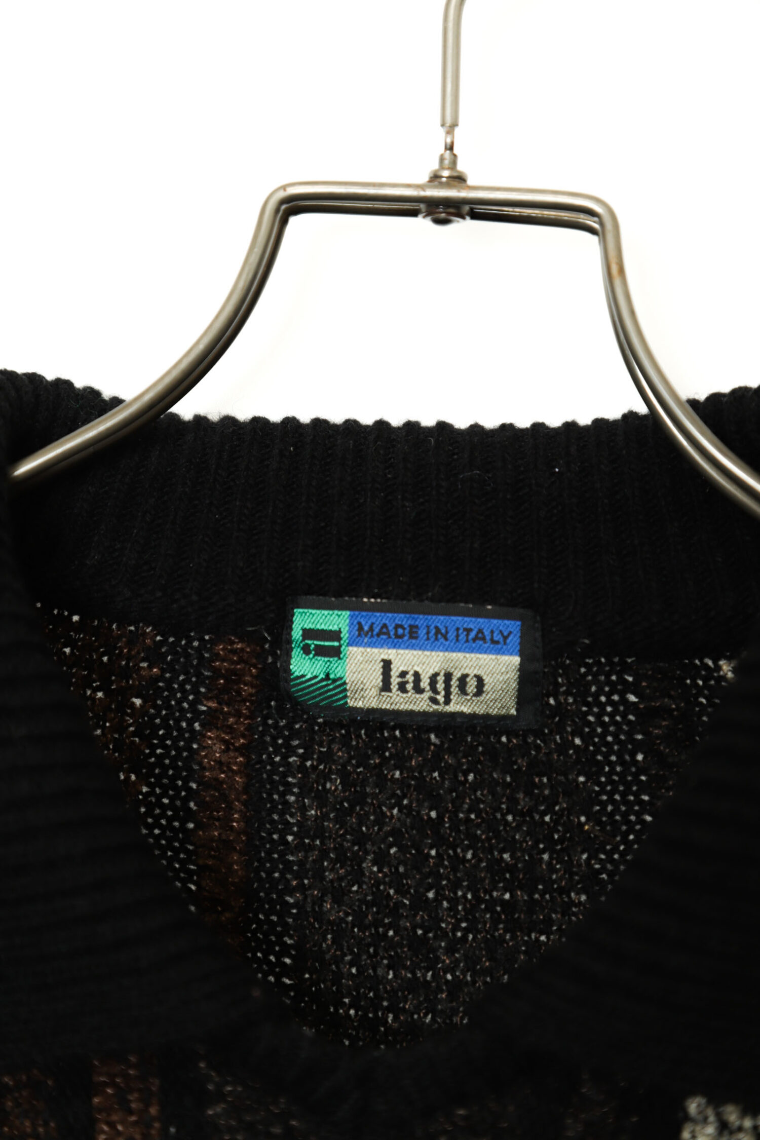 Alternative view of VINTAGE KNITED PULL-OVER SWEATER/MADE IN ITALY/M
