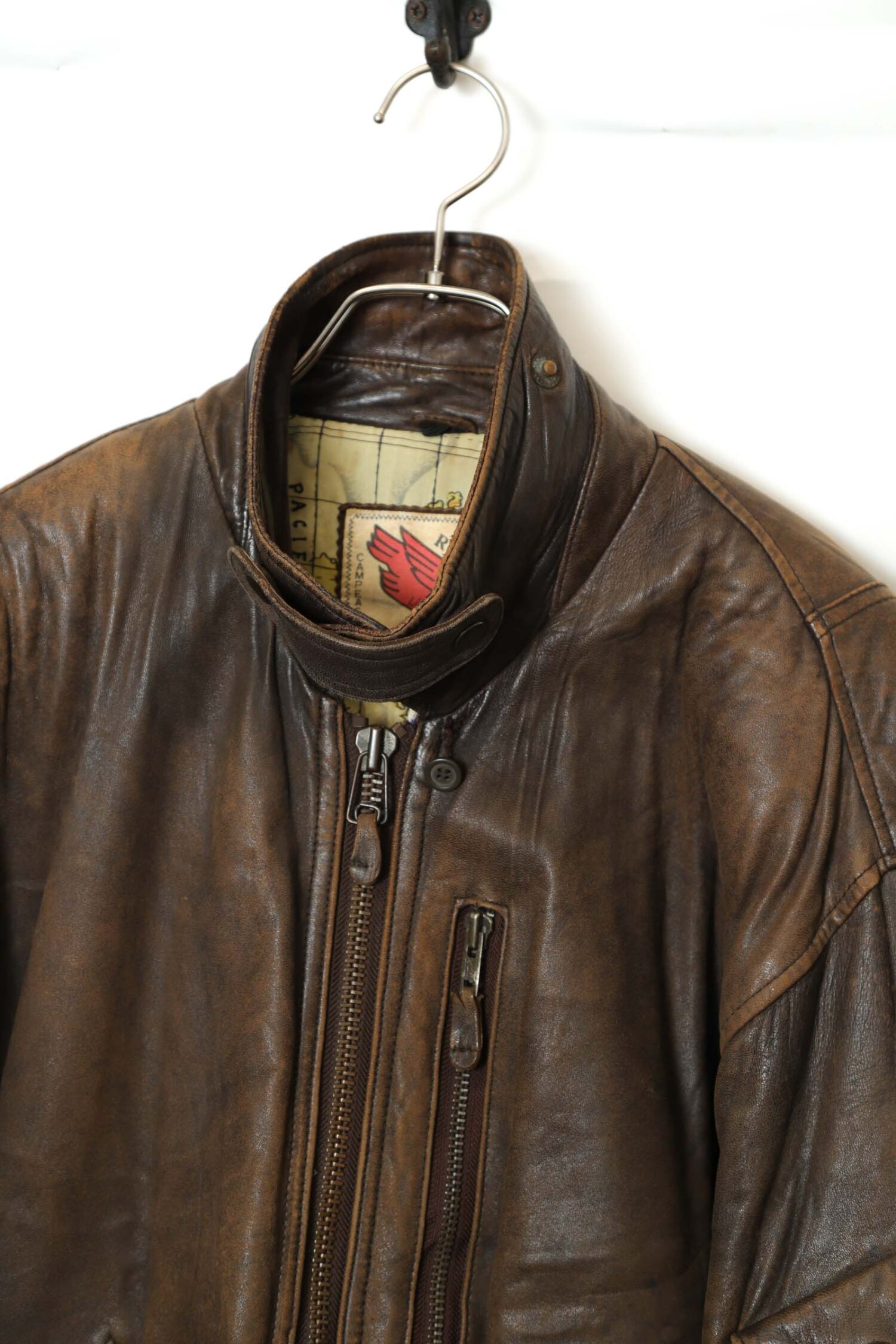 Alternative view of VINTAGE SHEEP LEATHER JACKET/L