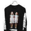 USED PRINTED LONG SLEEVE T-SHIRT/SHINNING/S
