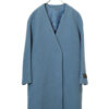 VINTAGE COLLARLESS COAT/M
