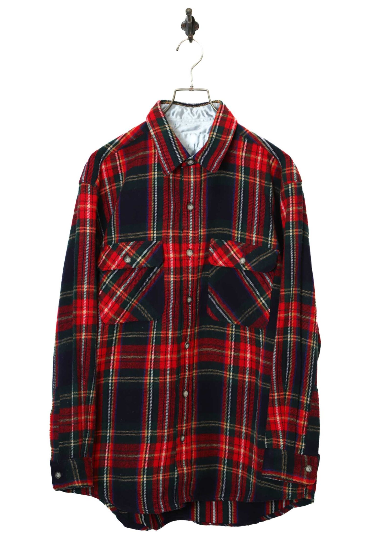 VINTAGE CHECK SHIRT/L