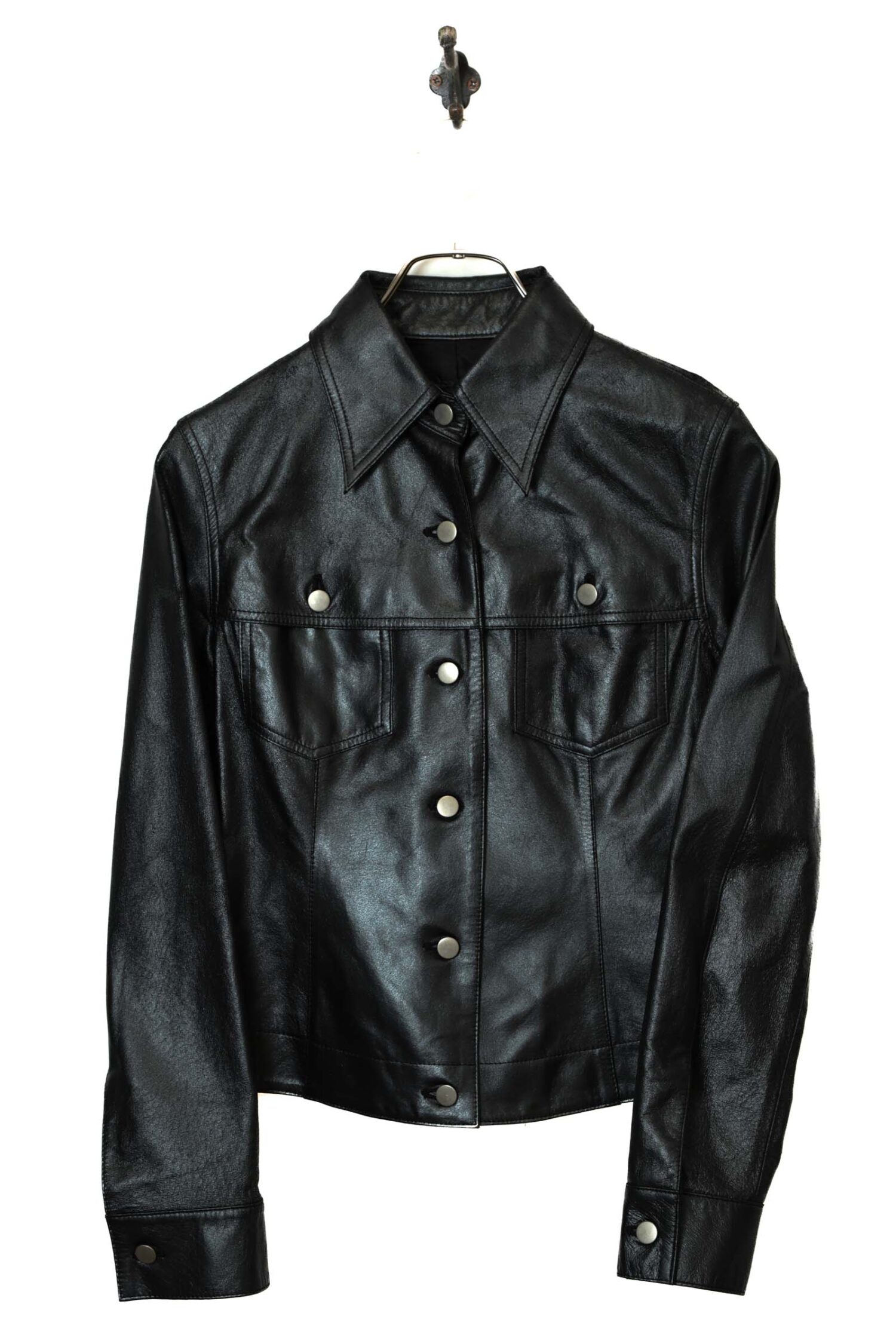 VINTAGE PIG LEATHER JACKET/S