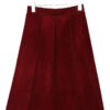 VINTAGE PIG SUEDE FLARE SKIRT/W62