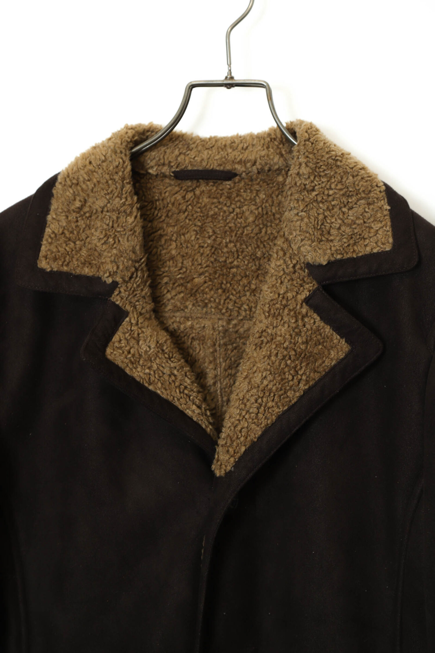Alternative view of VINTAGE FAKE MOUTON JACKET/L