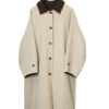 VINTAGE WOOLY LONG COAT/XL