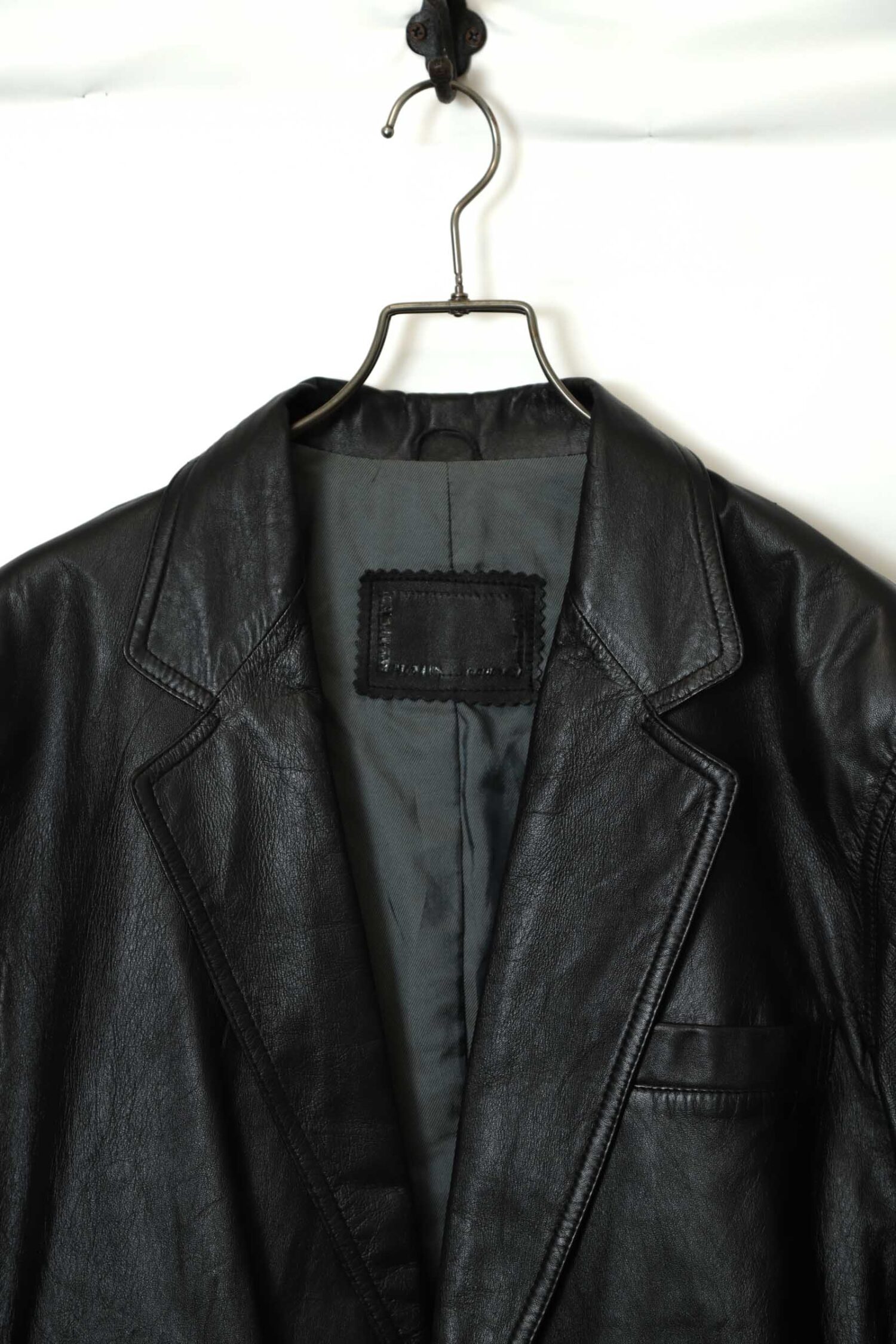 Alternative view of VINTAGE SHEEP LEATHER JACKET/M