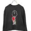 USED PATTERN KNITED SWEAT/M