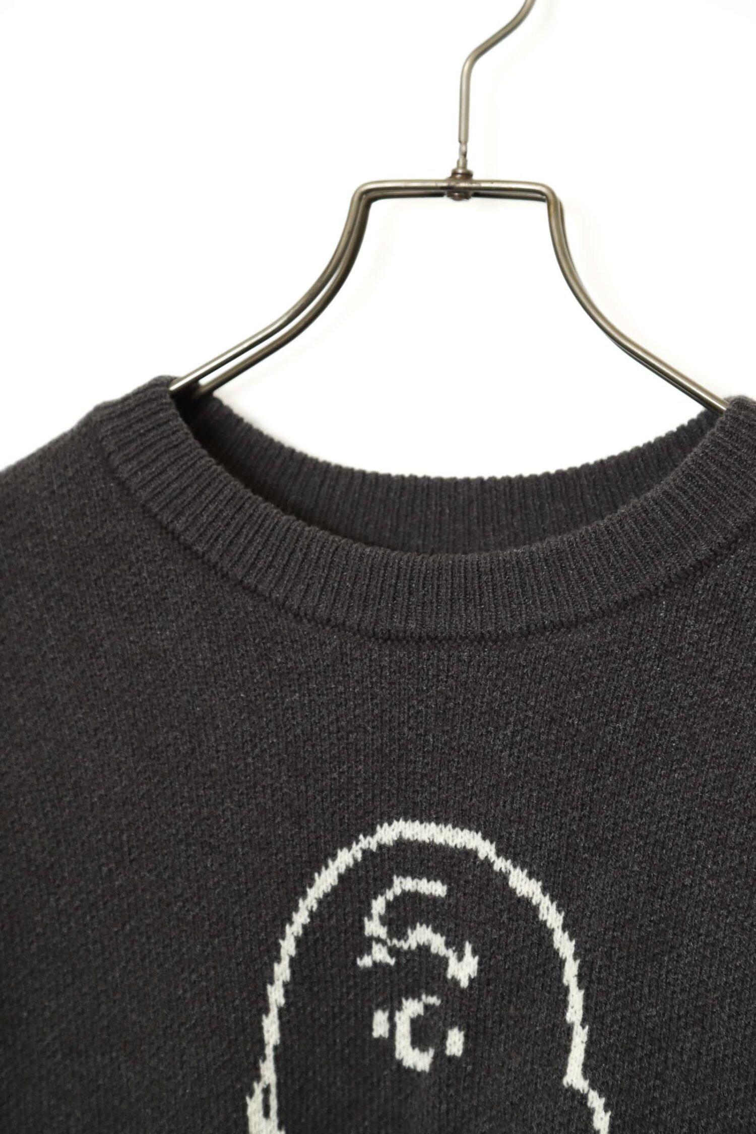 Alternative view of USED PATTERN KNITED SWEAT/M