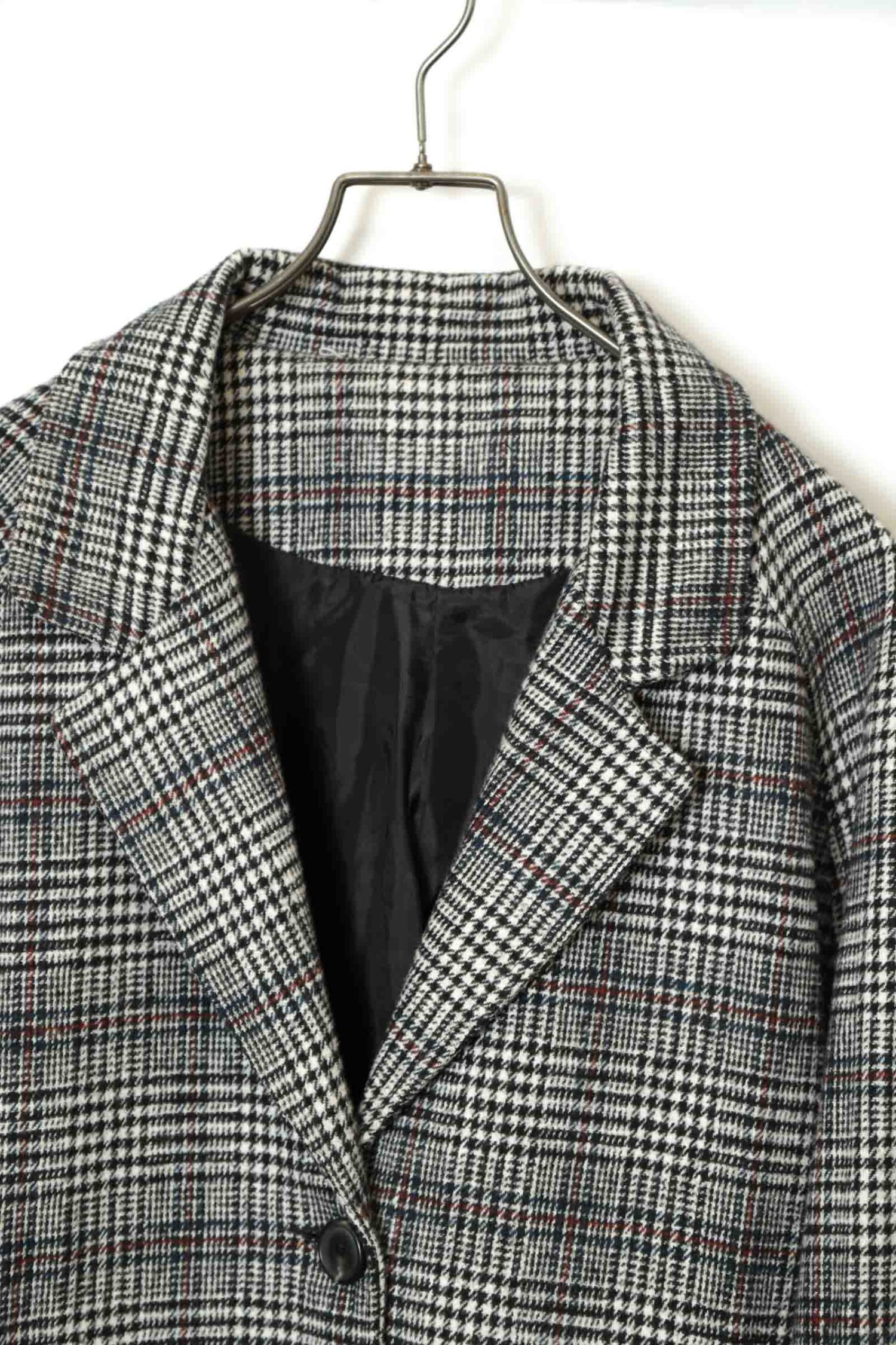Alternative view of VINTAGE CHECK CHESTER COAT/M