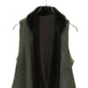 VINTAGE SHEEP SUEDE BOA VEST/S