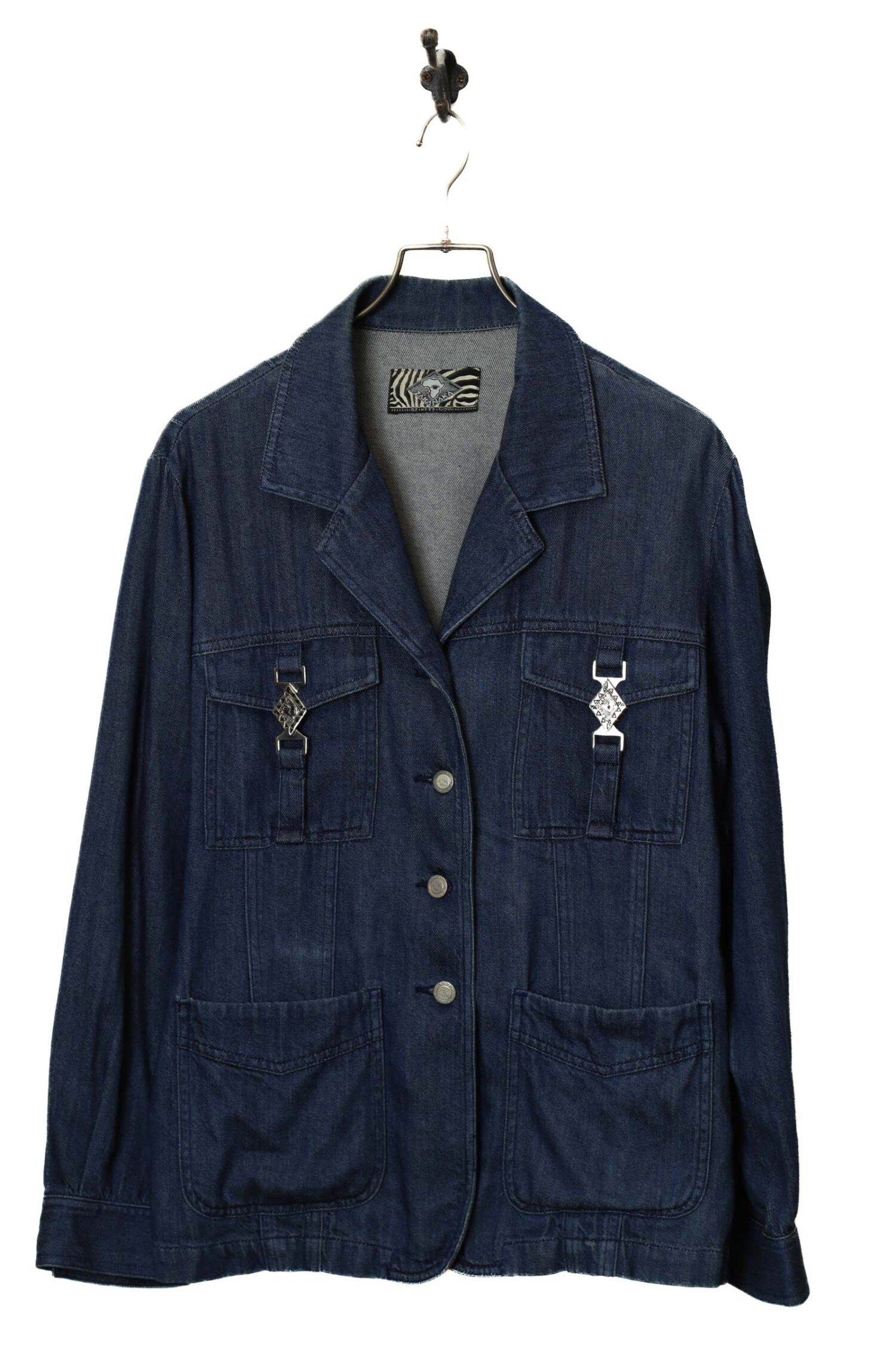 VINTAGE DENIM COVERALL JACKET/M